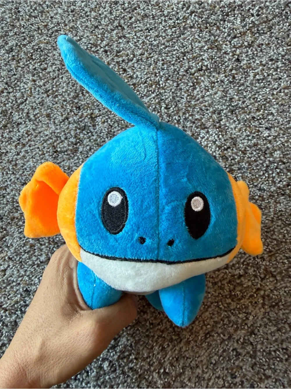 Mudkip Pokemon Plush Stuffed Animal Blue Water Starter Soft Toy Brand New